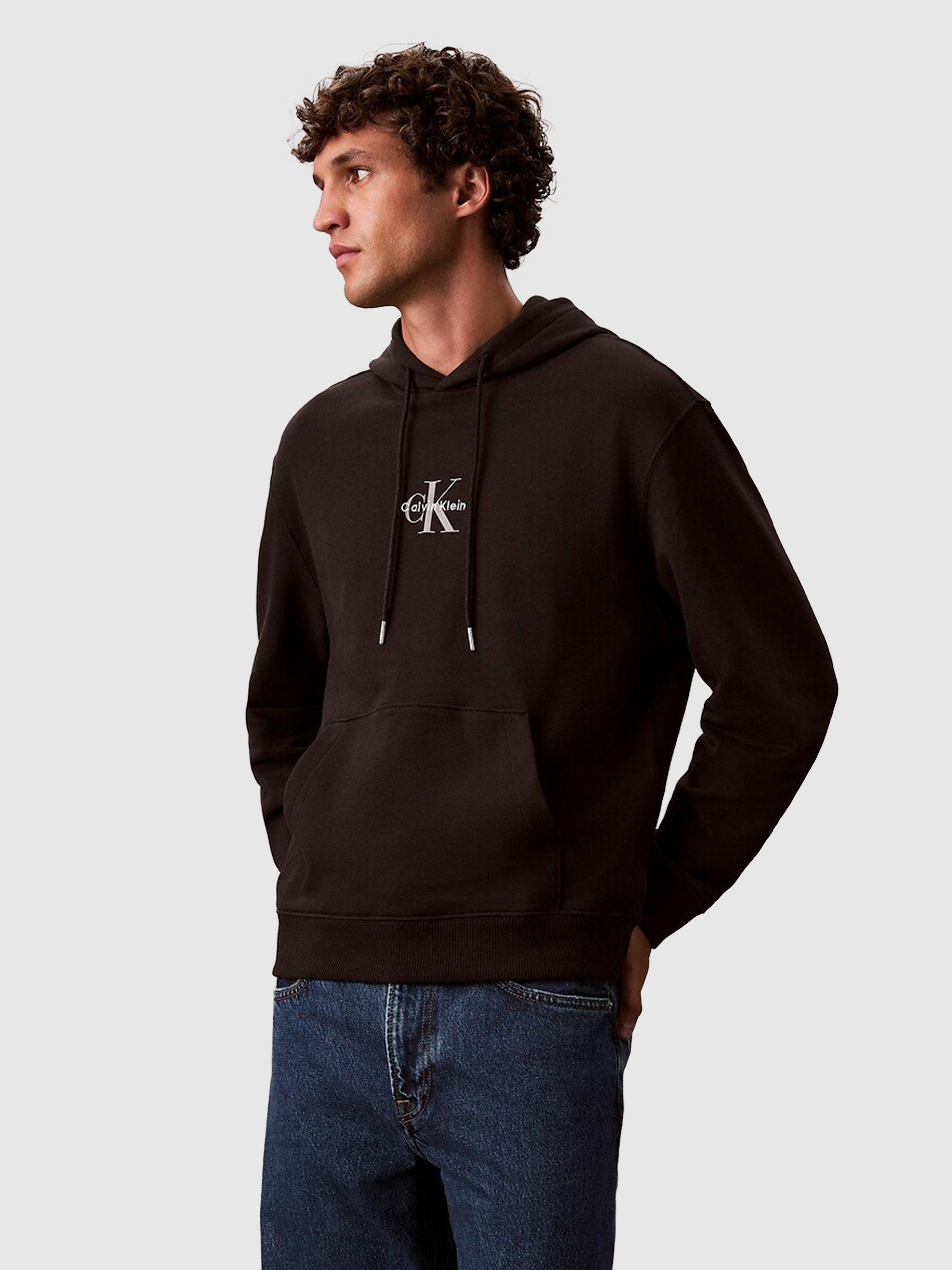Jersey Hombre Negro Calvin Klein