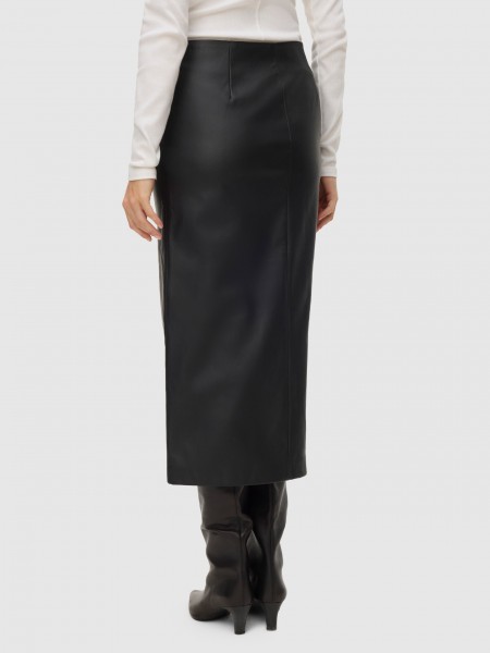 Skirt Woman Black Vero Moda