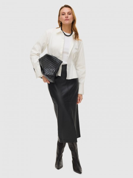 Skirt Woman Black Vero Moda
