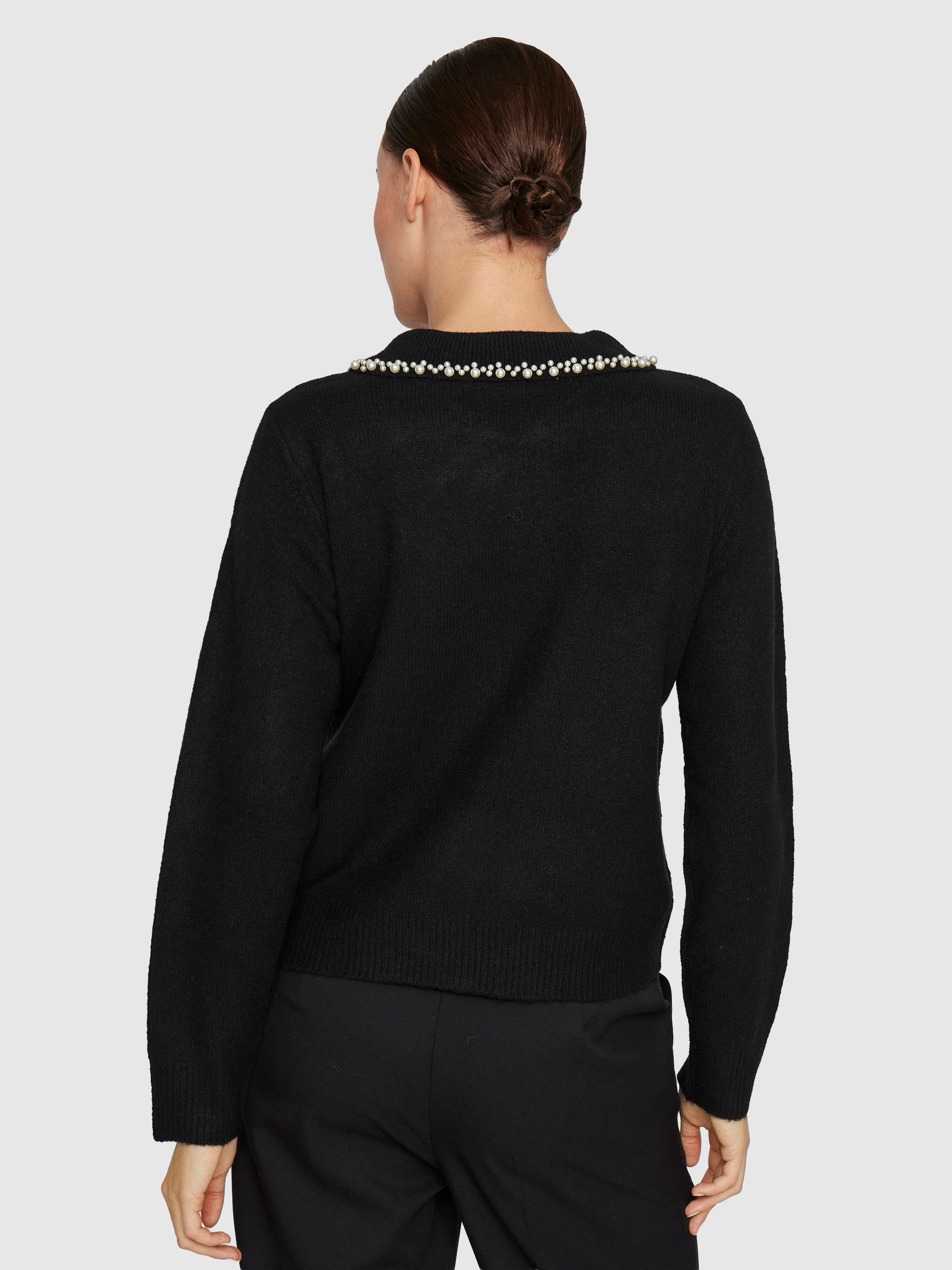 Sueter Mujer Negro Vila