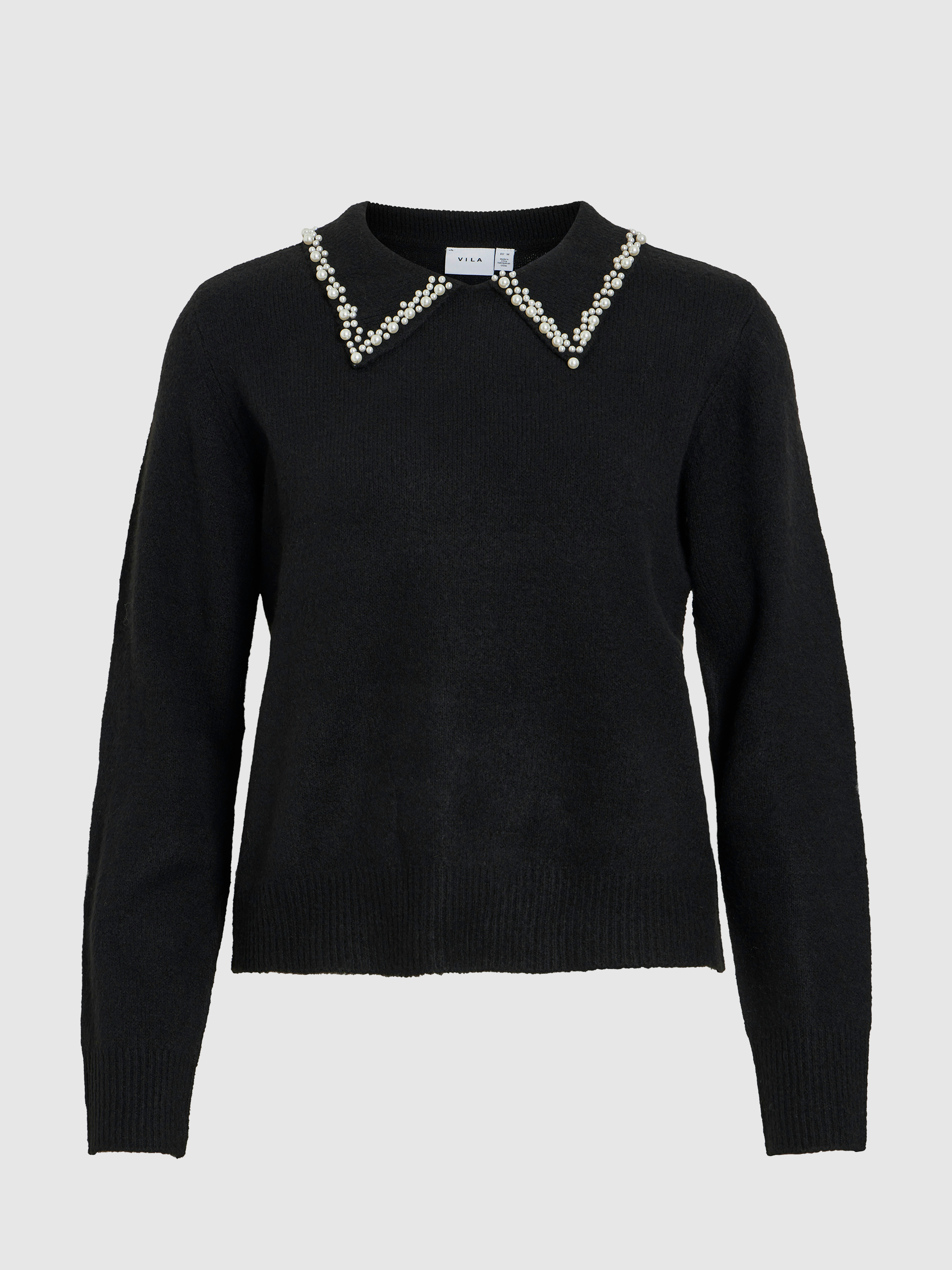 Sueter Mujer Negro Vila