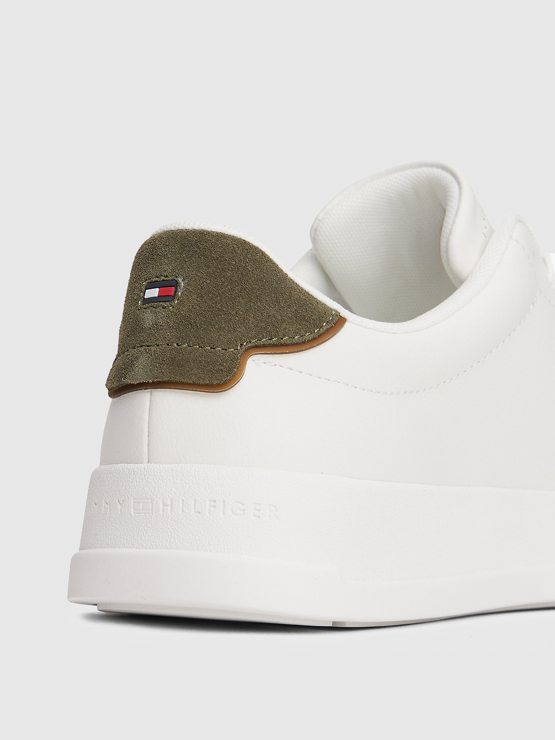 Sneakers Man White W/ Green Tommy Jeans