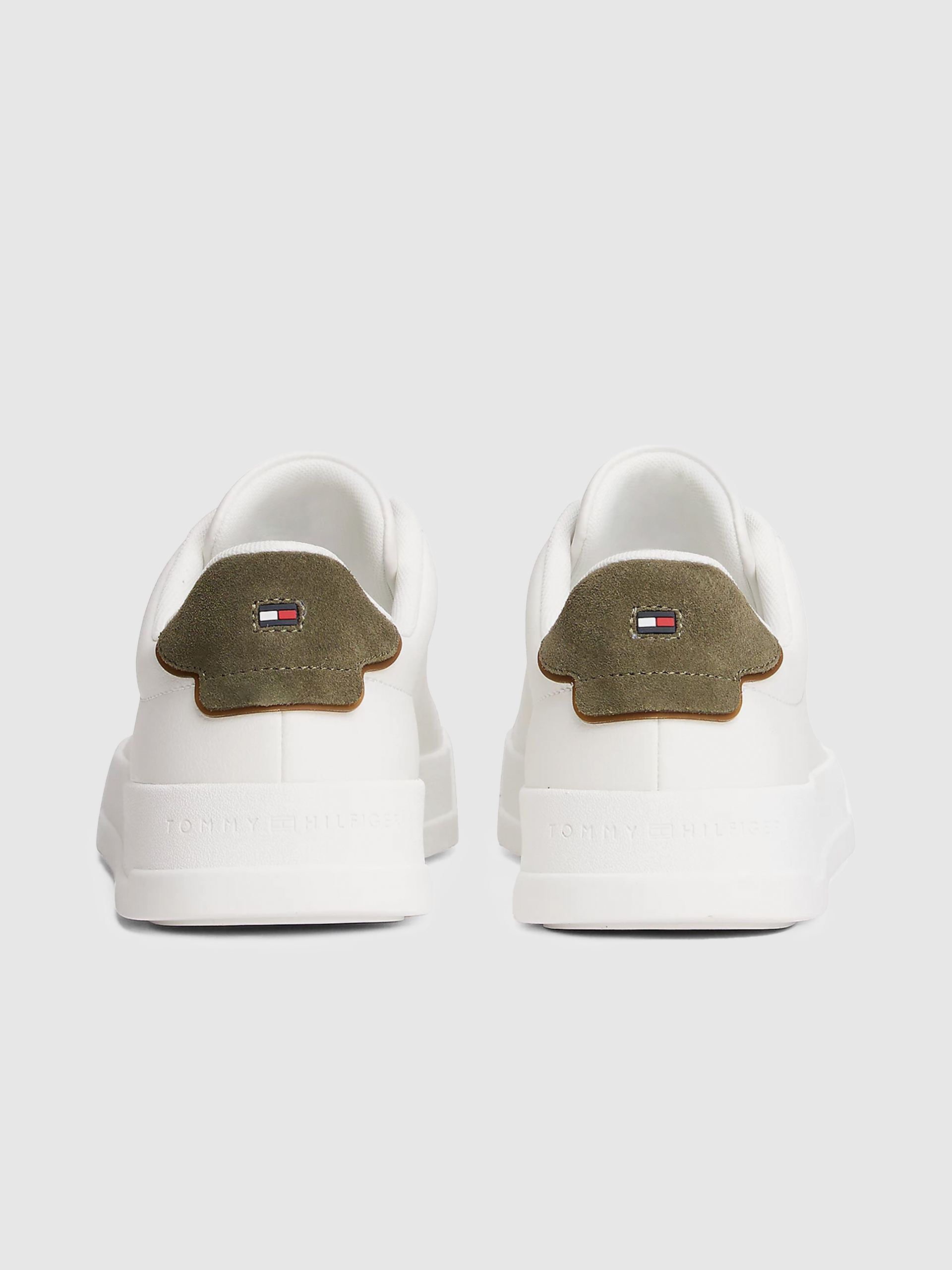 Sneakers Man White W/ Green Tommy Jeans