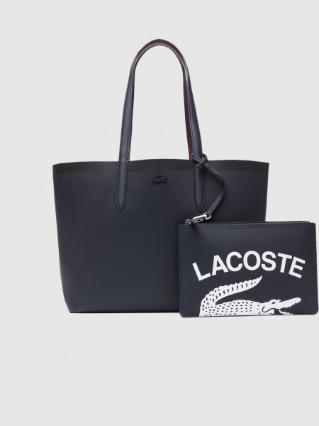Shoppers Woman Navy Blue Lacoste