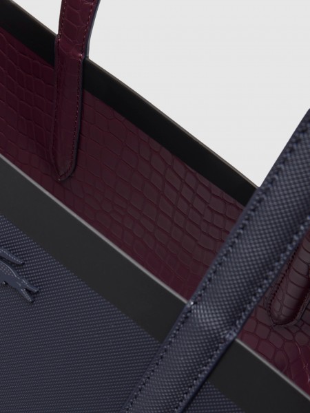 Shoppers Woman Navy Blue Lacoste