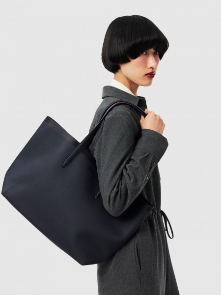 Shoppers Woman Navy Blue Lacoste