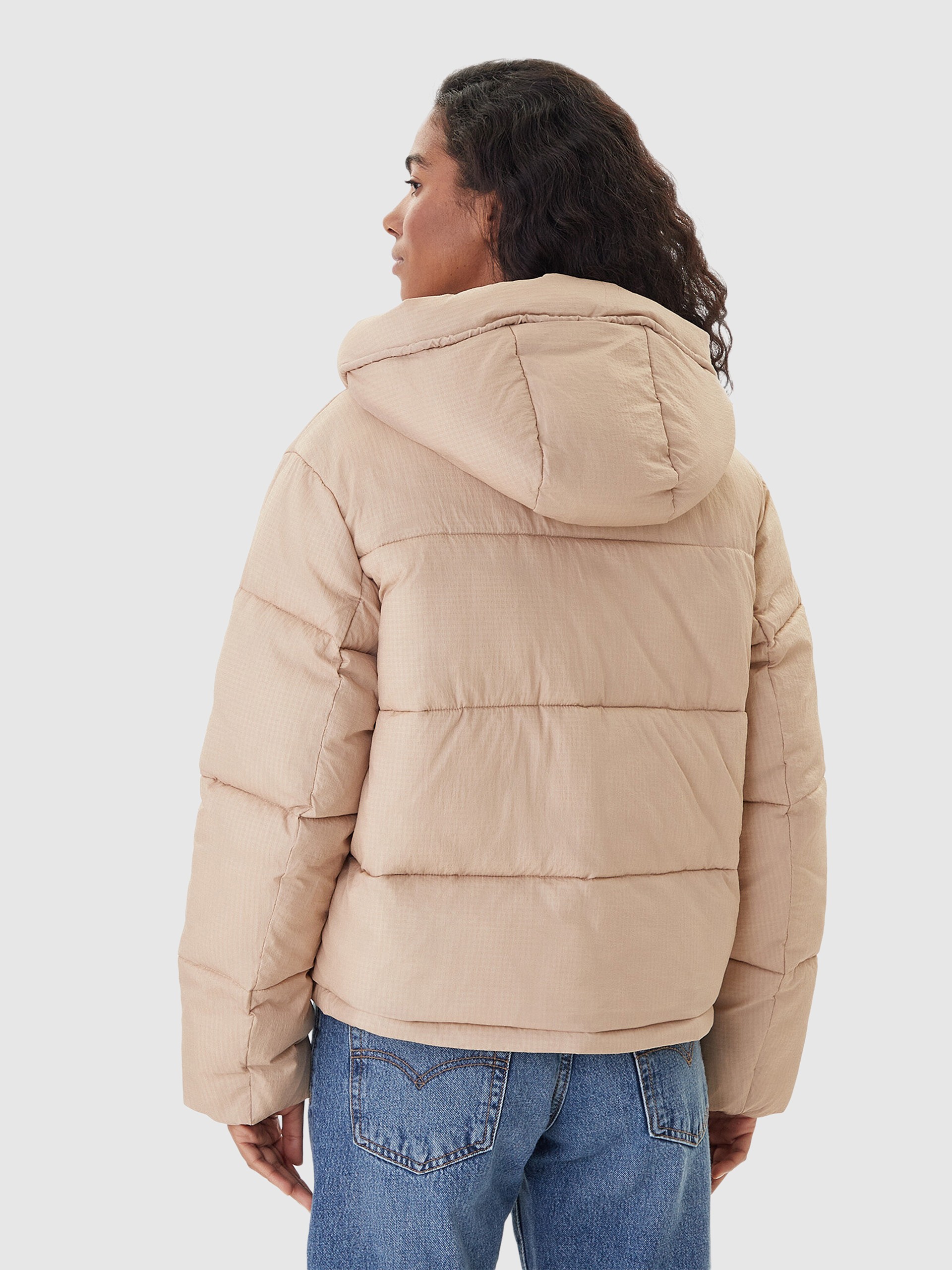 Chaqueta Mujer Beige Tommy Jeans