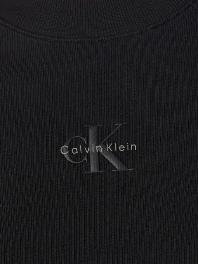 Sueter Mujer Negro Calvin Klein
