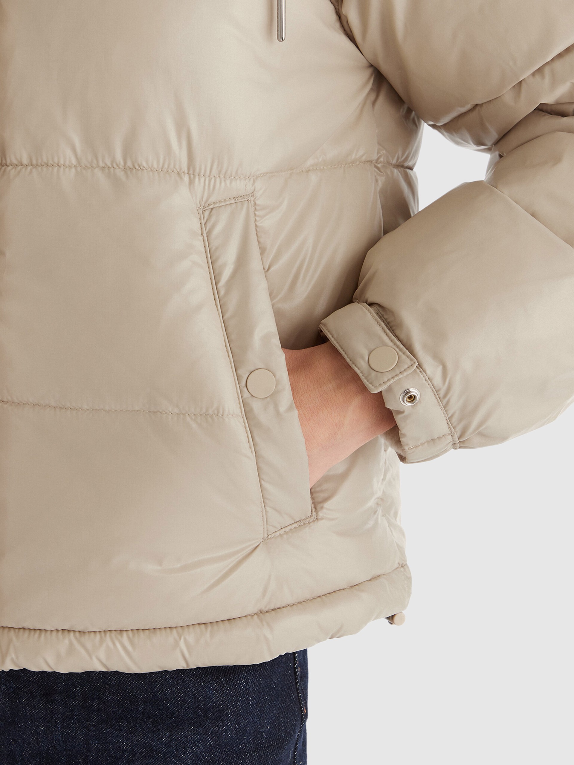 Chaqueta Mujer Crema Calvin Klein