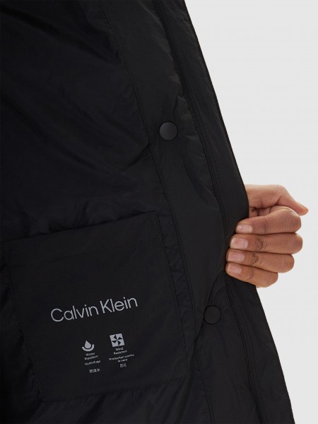 Chaqueta Mujer Negro Calvin Klein