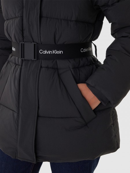 Chaqueta Mujer Negro Calvin Klein