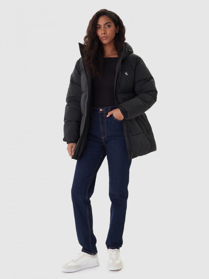 Chaqueta Mujer Negro Calvin Klein