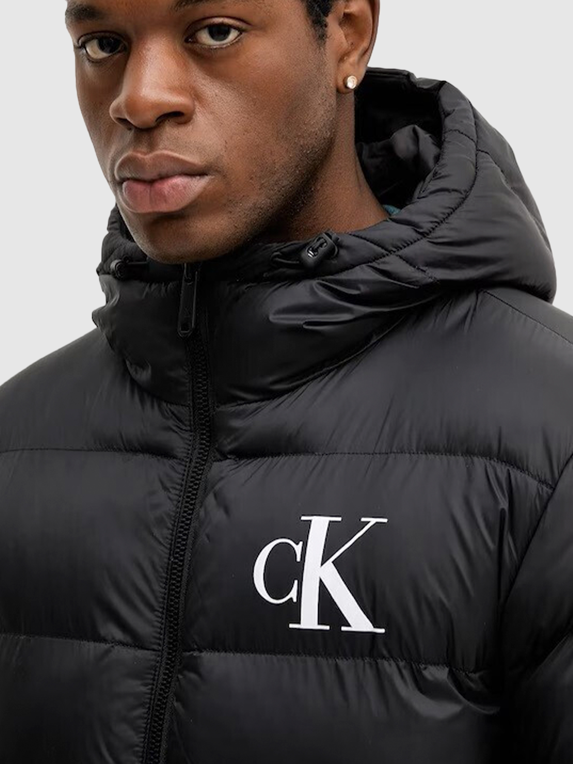 Chaqueta Hombre Negro Calvin Klein