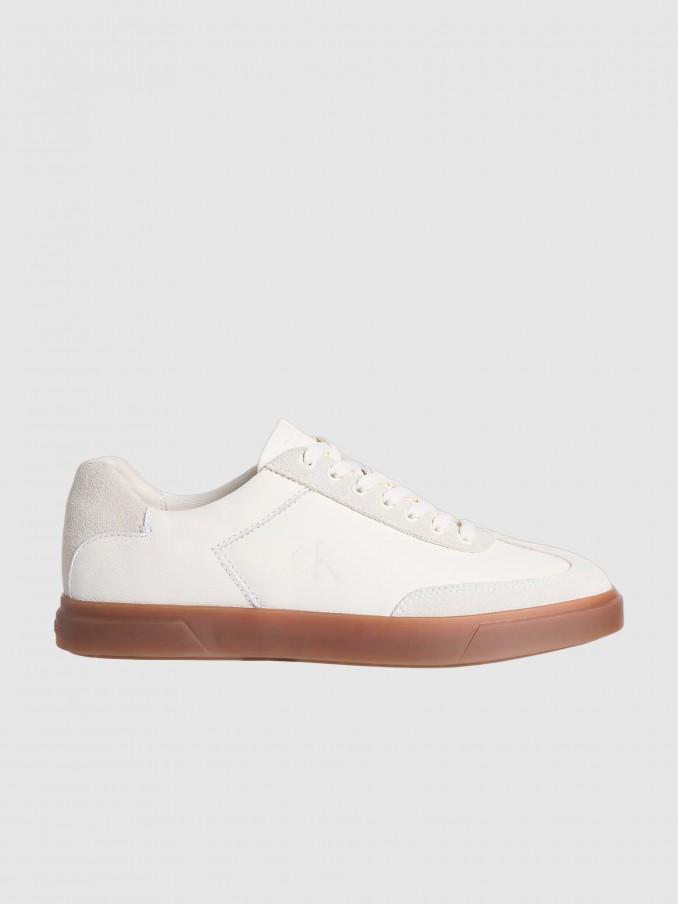 Sneakers Woman White Calvin Klein