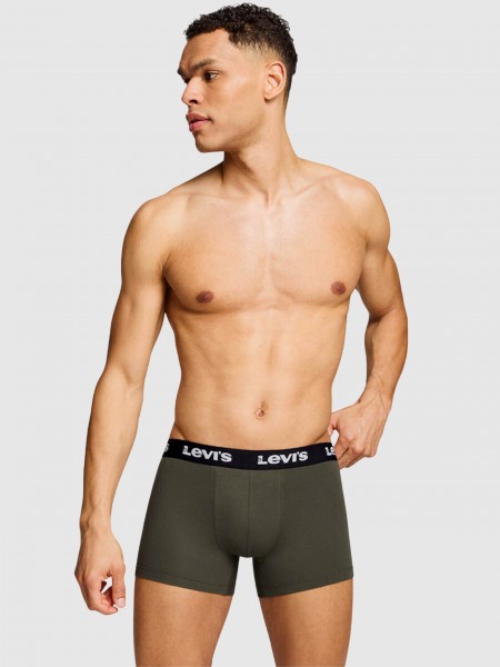 Underpants Man Green Levis