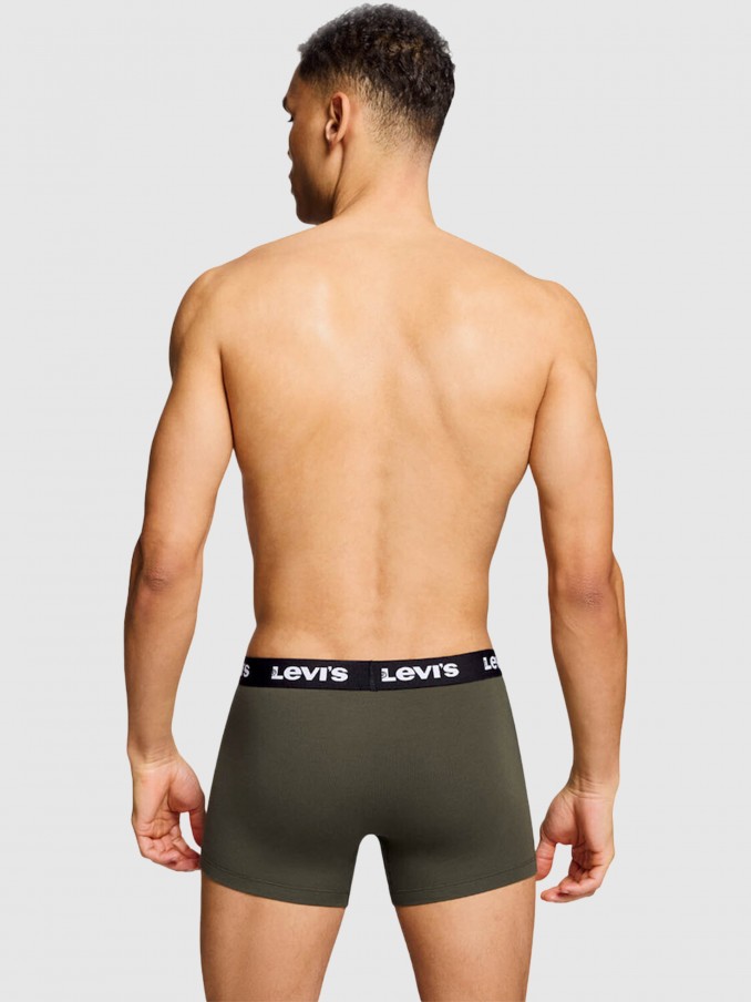 Underpants Man Green Levis