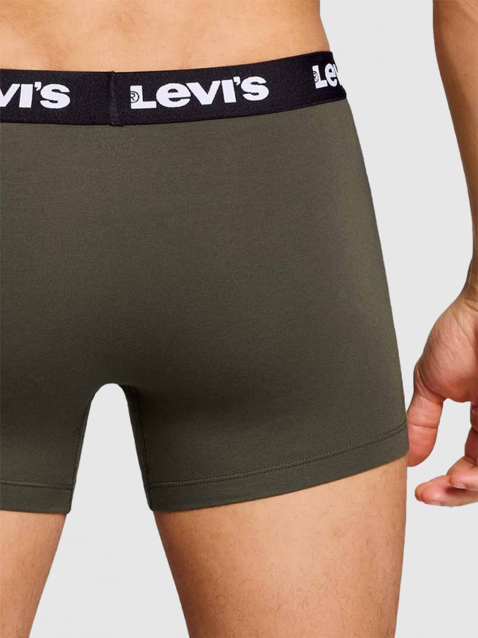 Underpants Man Green Levis