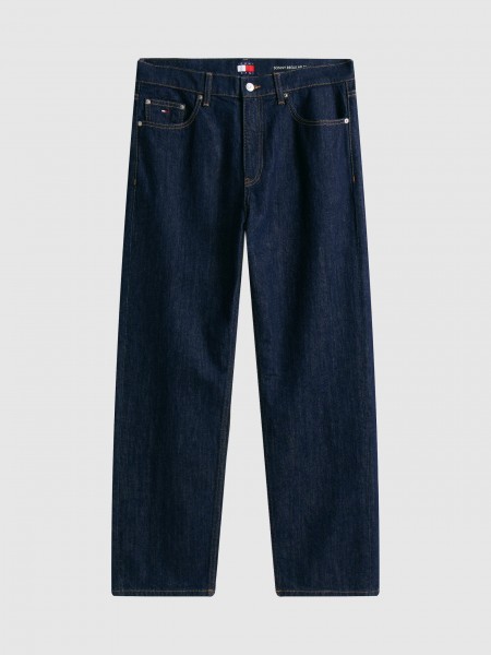 Pantalones Hombre Jeans Oscuros Tommy Jeans