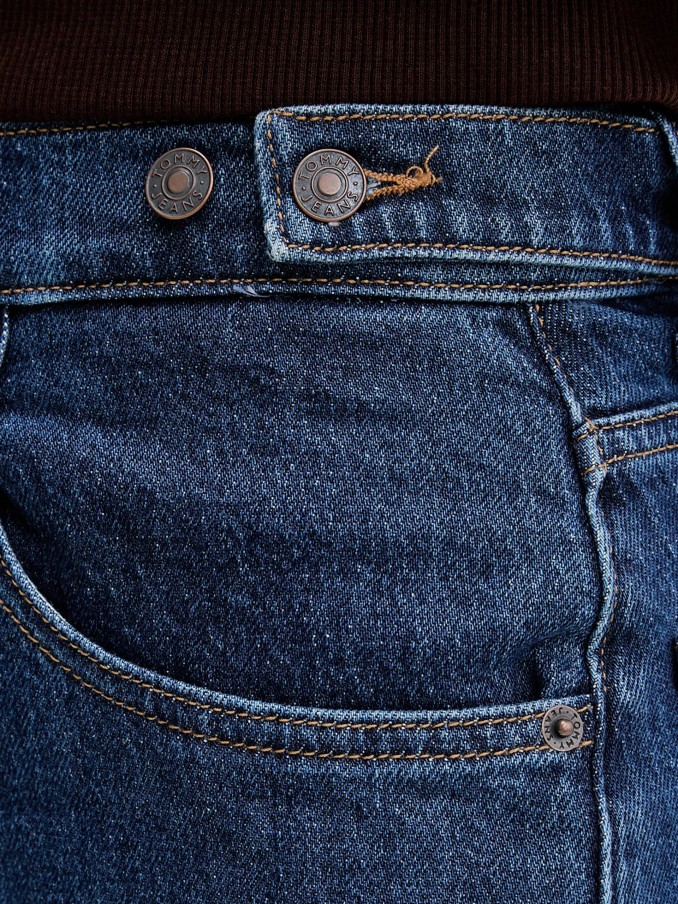 Pants Woman Dark Jeans Tommy Jeans