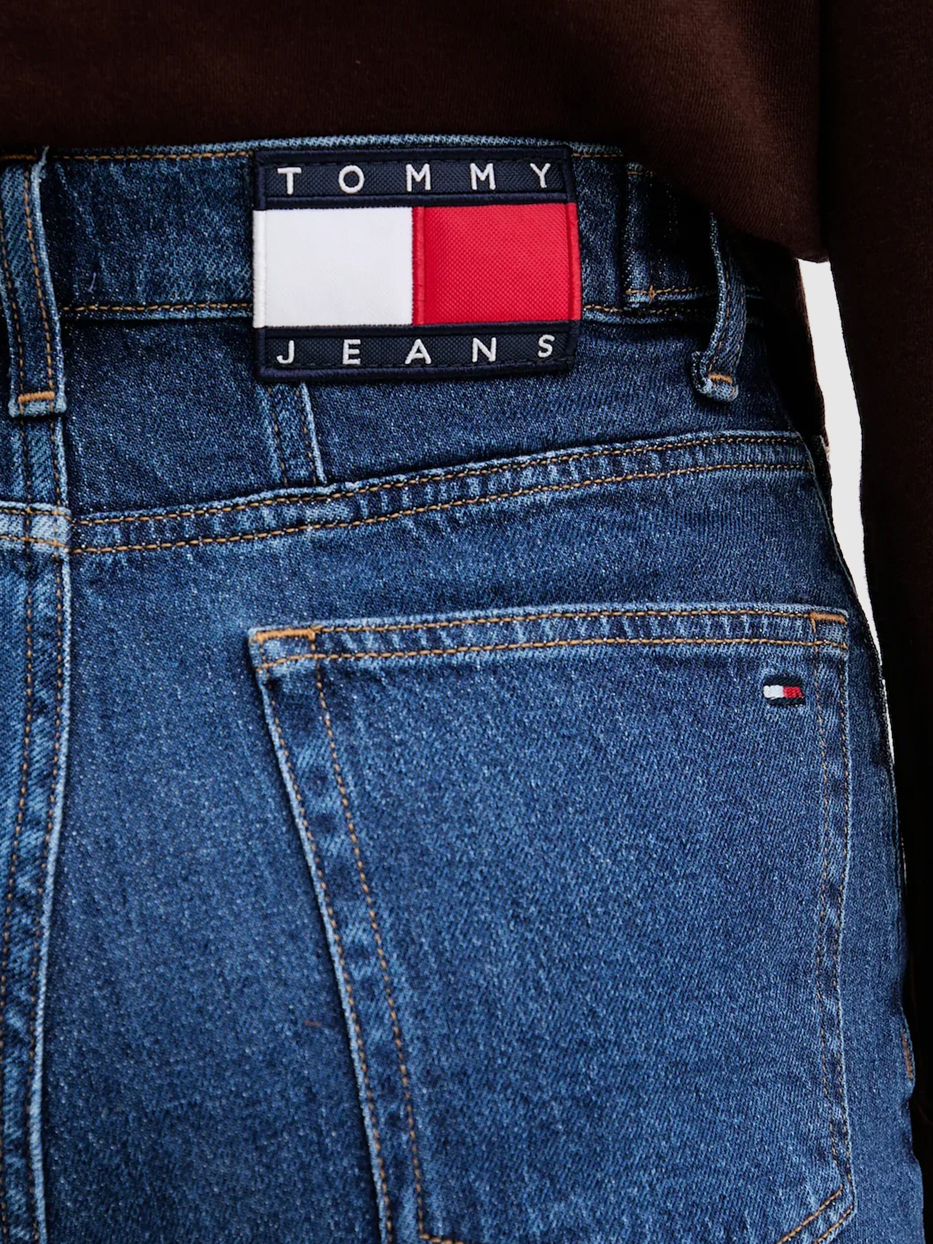 Pants Woman Dark Jeans Tommy Jeans