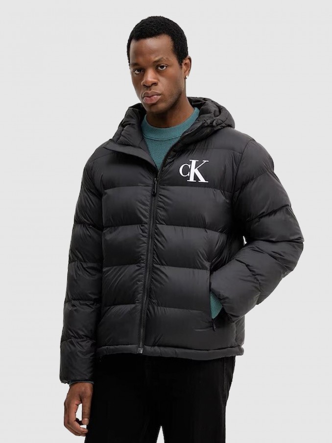 Chaqueta Hombre Negro Calvin Klein