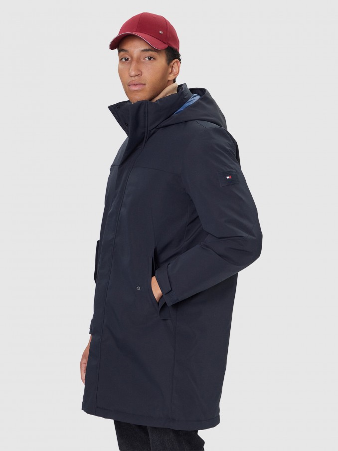 Parka Man Navy Blue Tommy Hilfiger