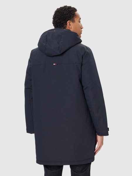 Parka Man Navy Blue Tommy Hilfiger