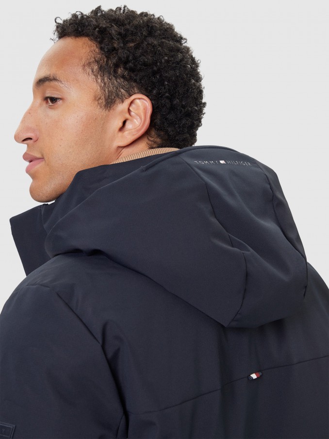 Parka Man Navy Blue Tommy Hilfiger