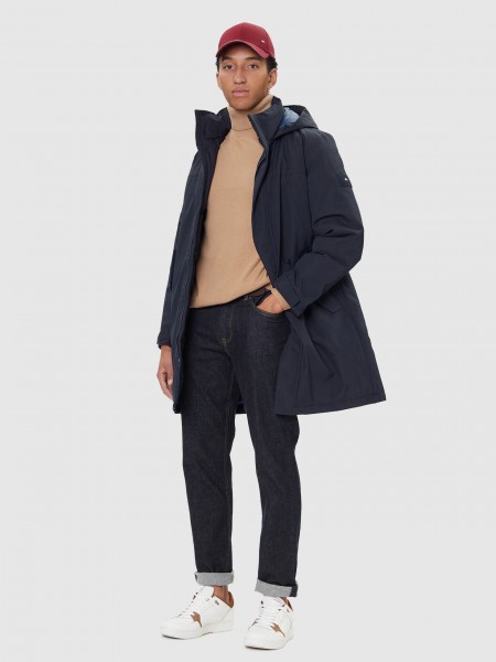 Parka Man Navy Blue Tommy Hilfiger