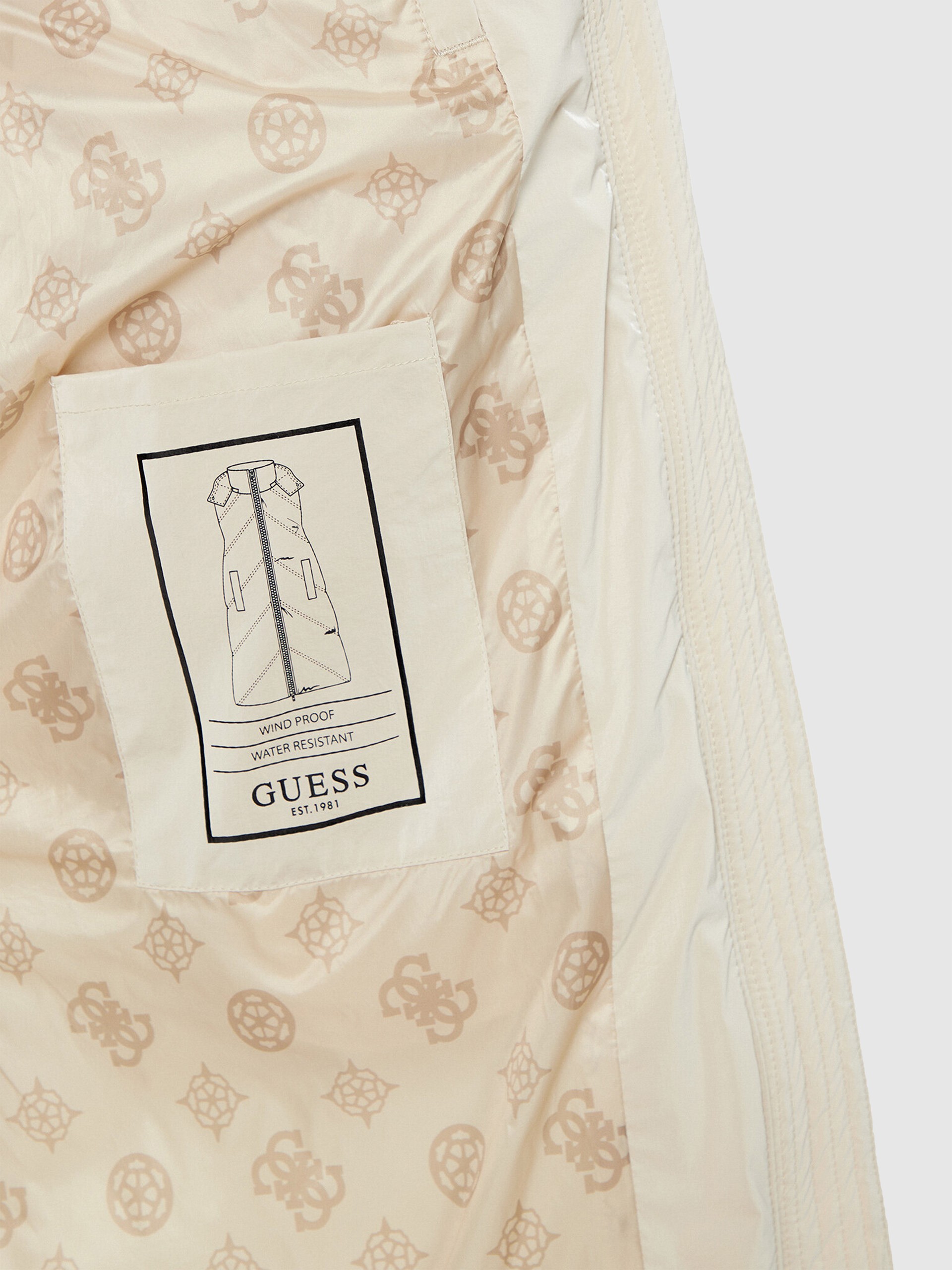 Jacket Woman Beige Guess