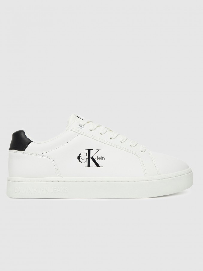 Tenis Hombre Blanco Calvin Klein