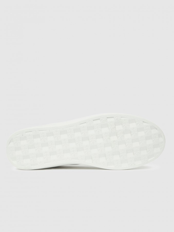 Tenis Hombre Blanco Calvin Klein