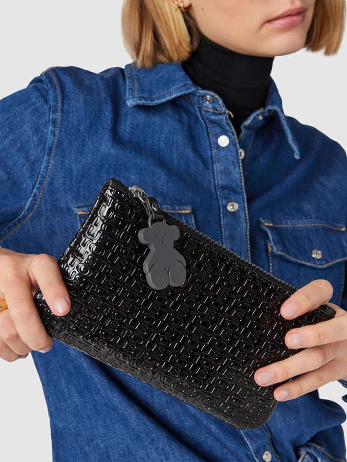 Wallet Woman Black Tous