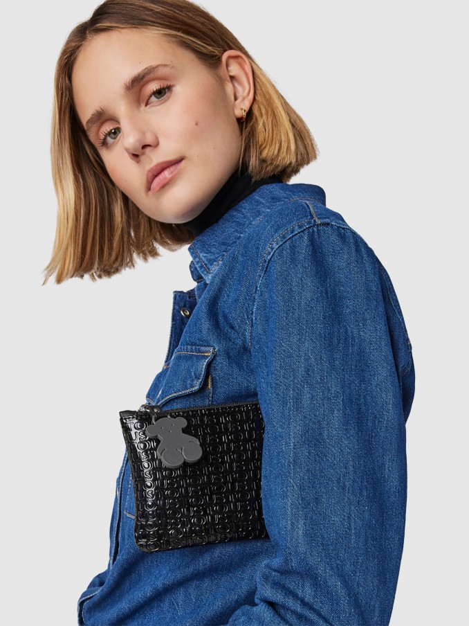Wallet Woman Black Tous