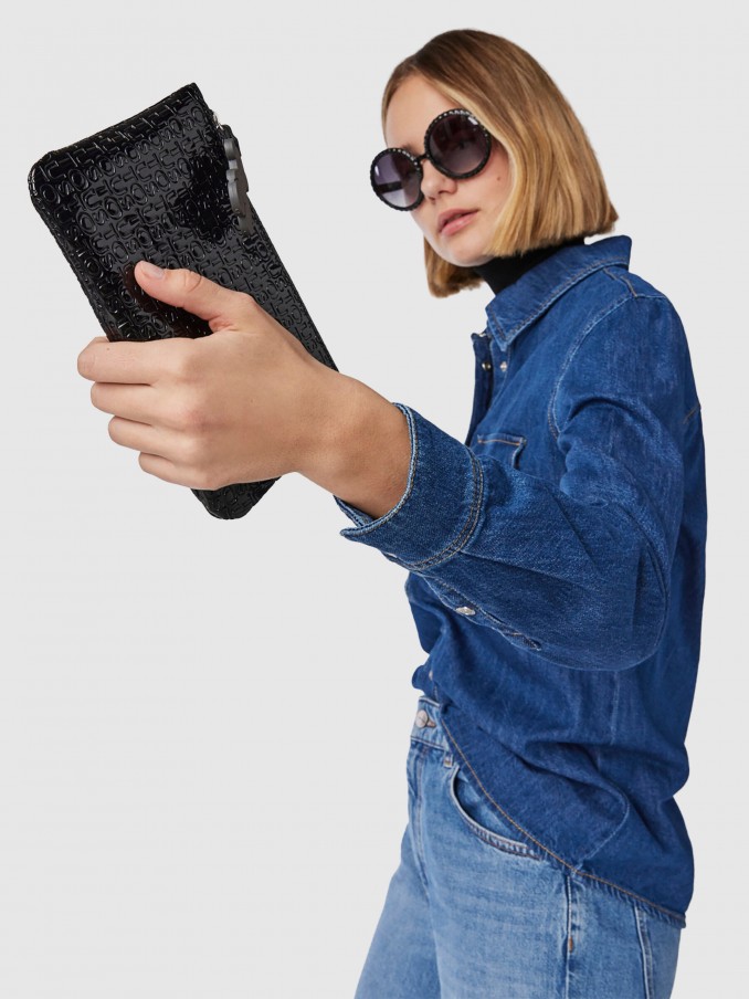 Wallet Woman Black Tous