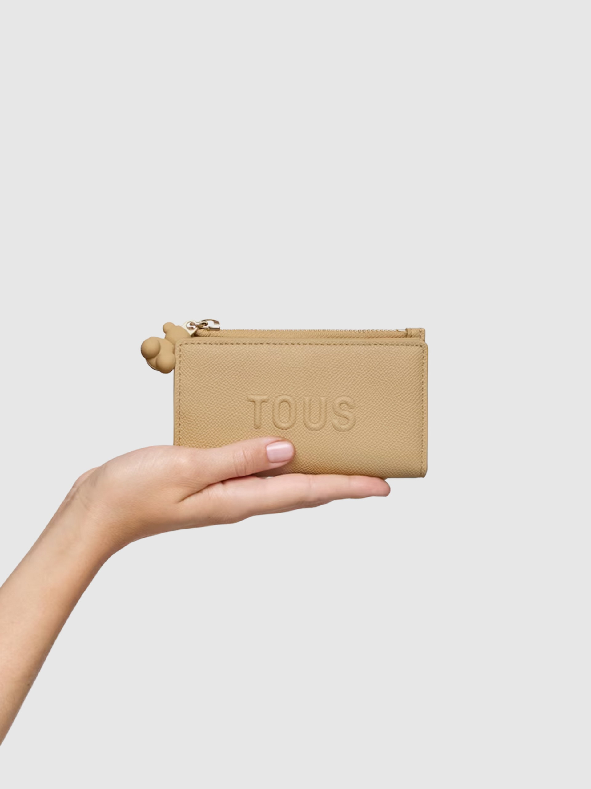 Billetera Mujer Beige Tous