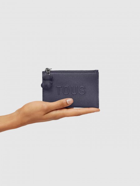 Wallet Woman Navy Blue Tous