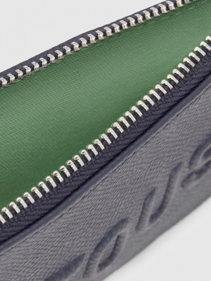 Billetera Mujer Azul Marino Tous