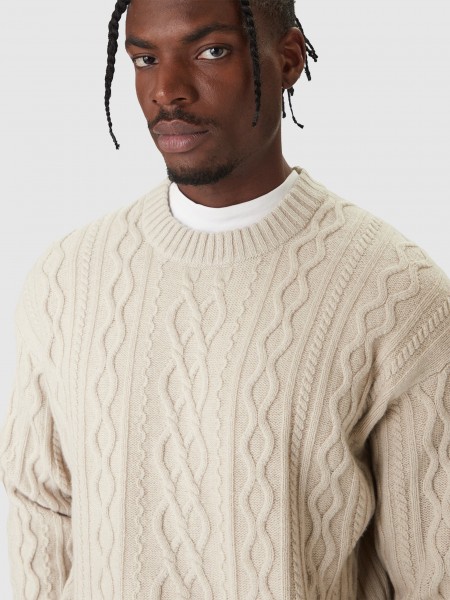 Nightgown Man Cream Boss Orange Nightgown Man Cream Boss Orange