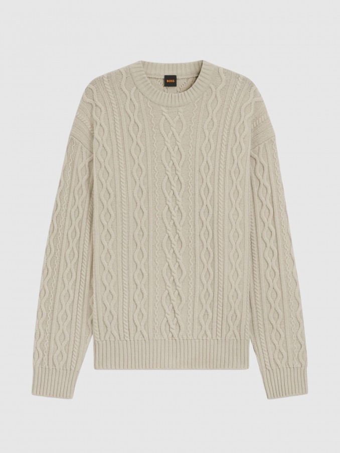 Nightgown Man Cream Boss Orange