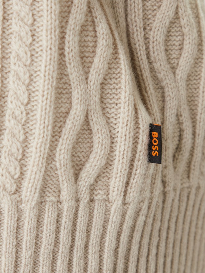 Nightgown Man Cream Boss Orange