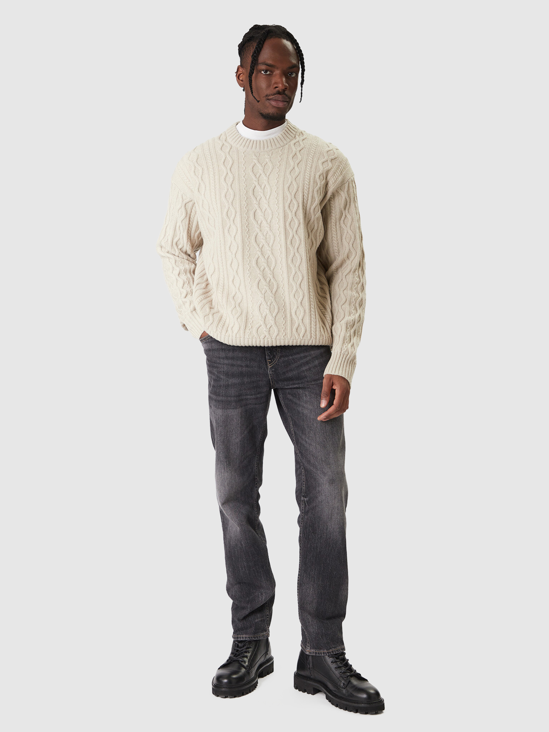 Nightgown Man Cream Boss Orange