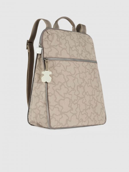 Mochila Mujer Beige Tous Mochila Mujer Beige Tous