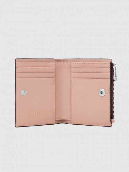 Billetera Mujer Rosa Claro Tous Billetera Mujer Rosa Claro Tous