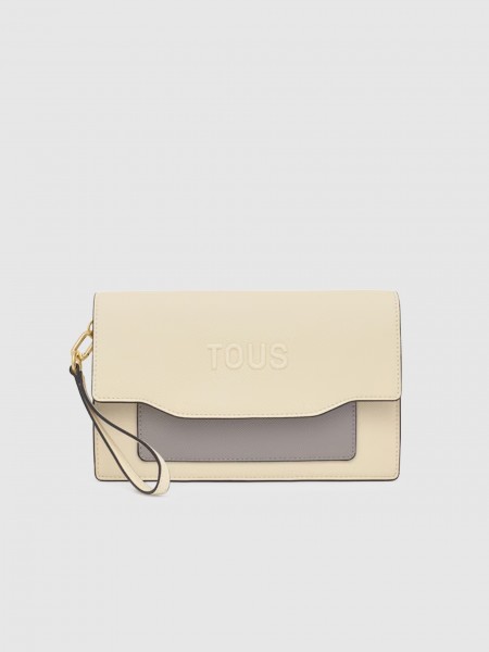 Billetera Mujer Beige Tous