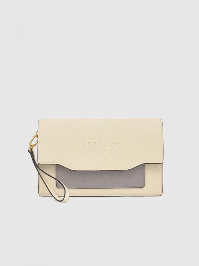 Billetera Mujer Beige Tous