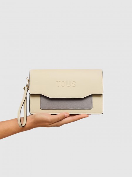 Billetera Mujer Beige Tous Billetera Mujer Beige Tous