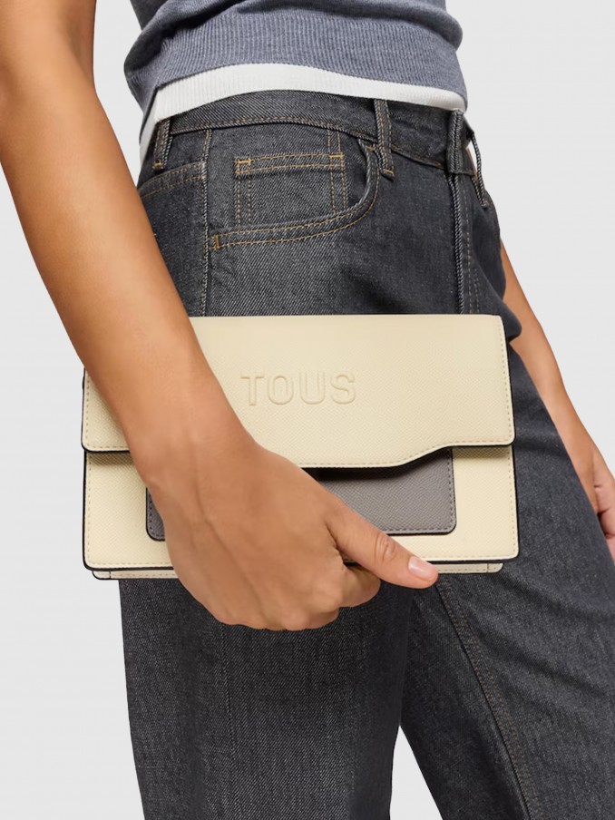 Billetera Mujer Beige Tous