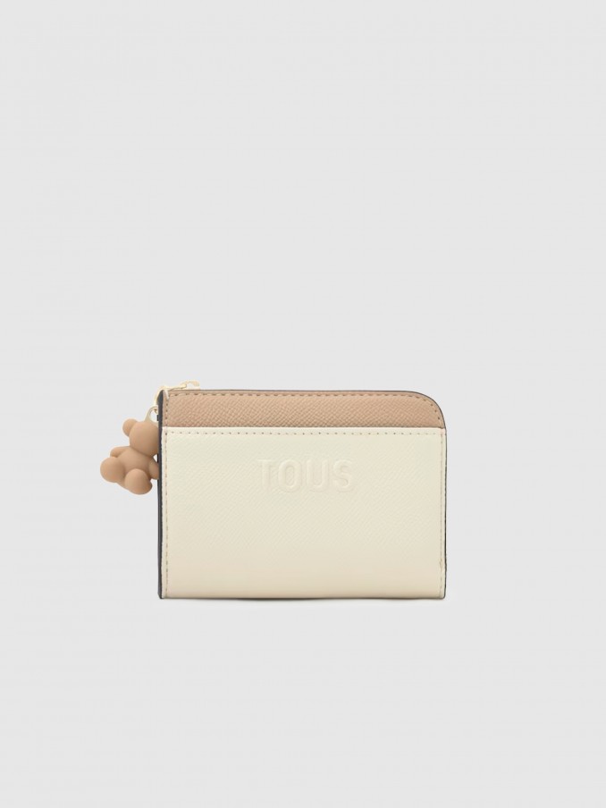Billetera Mujer Beige Tous