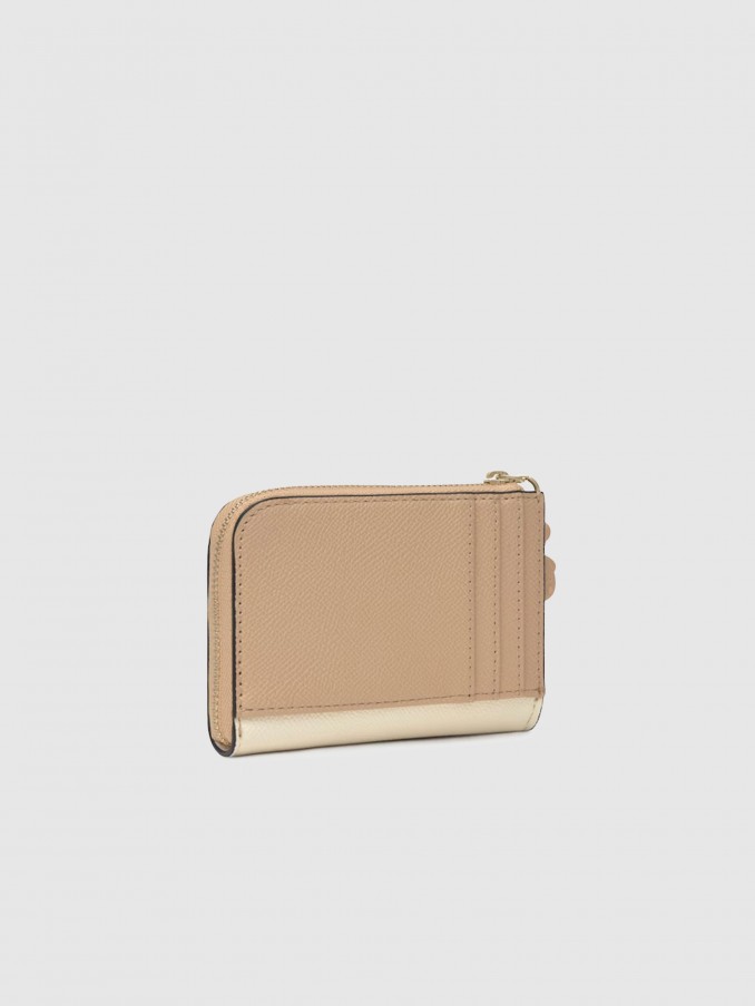 Billetera Mujer Beige Tous